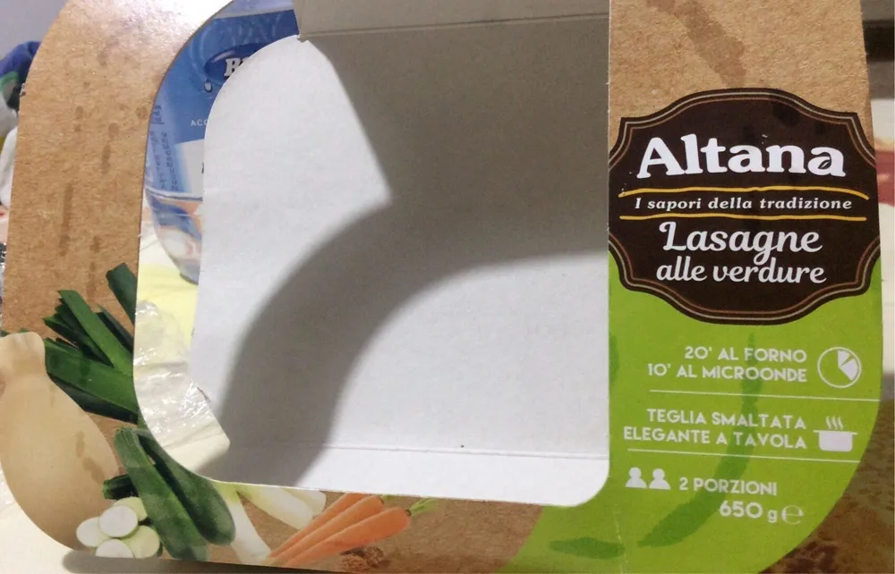 Lasagne alle verdure