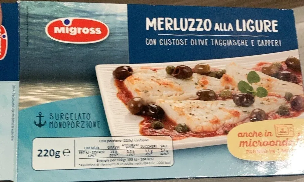 Merluzzo alla ligure
