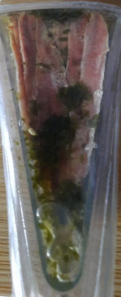 Filetti acciughe del mediterraneo