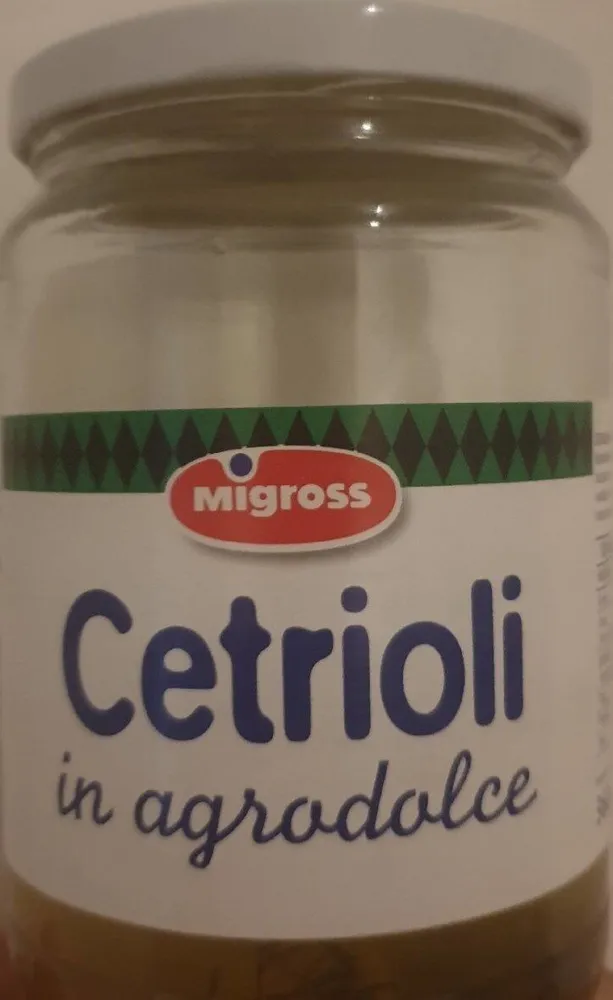 Cetrioli in agrodolce