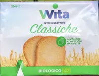 Fette biscottate classiche biologicho