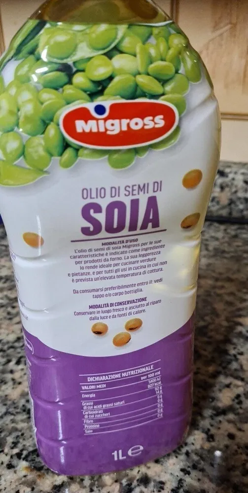 Olio semi soia