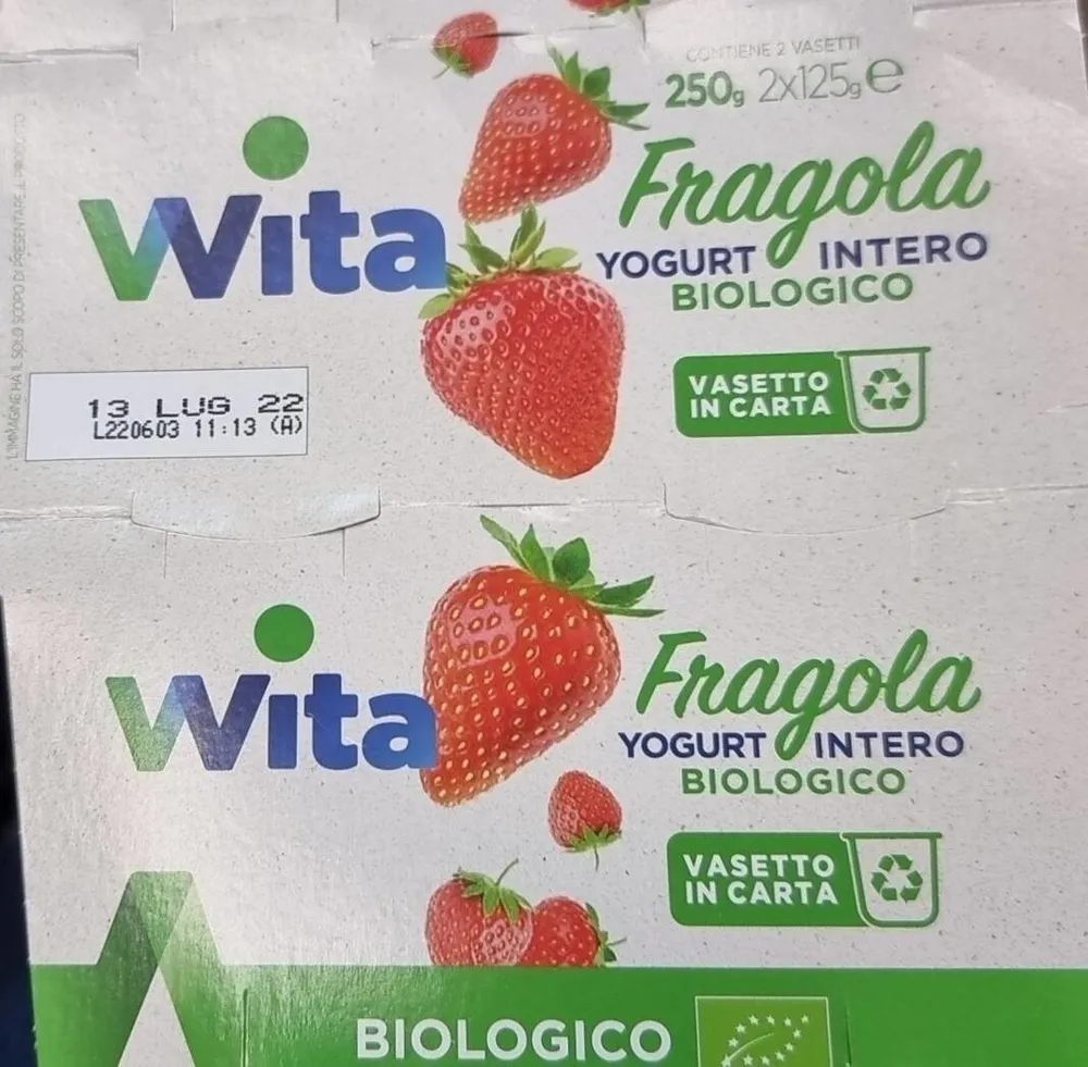 Yogurt intero biologico