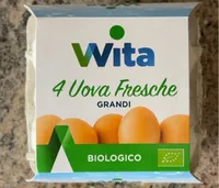 4 uova fresche grandi bio
