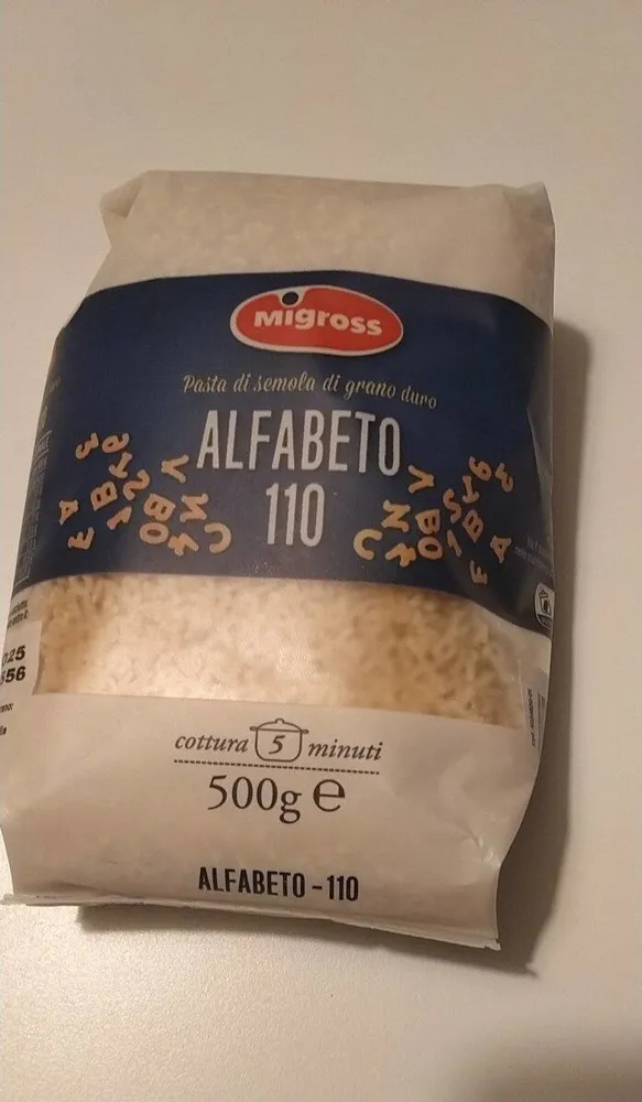 Alfabeto 110