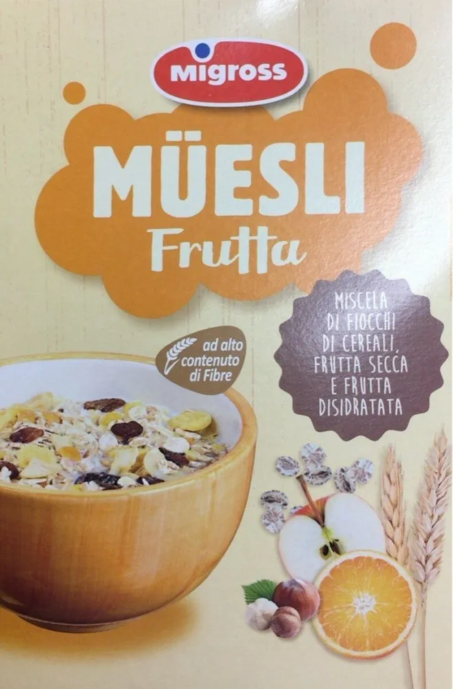 Muesli frutta