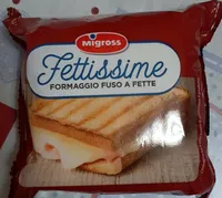 Formaggio fuso a fette