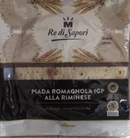 Piada Romagnola IGP alla Riminese