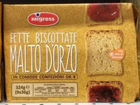 Fette biscottate malto d’orzo