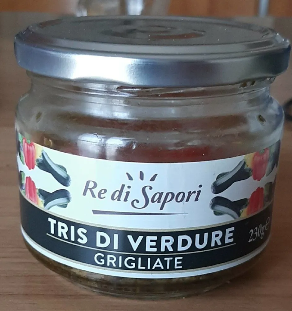 Tris di verdure grigliate