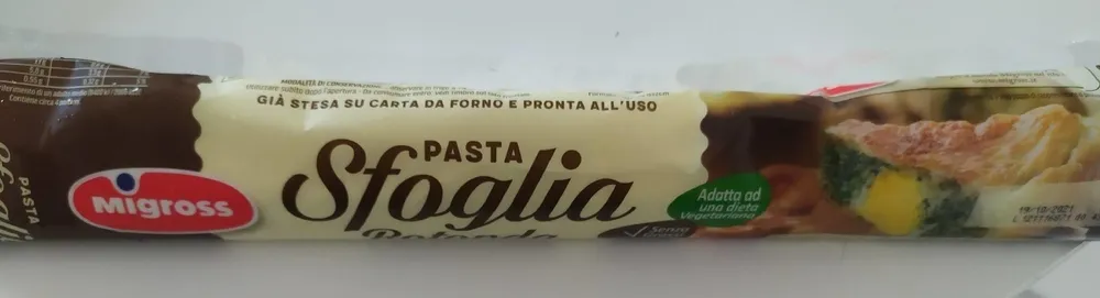Pasta sfoglia rotonda