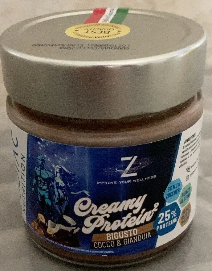 Creamy protein cocco e gianduia