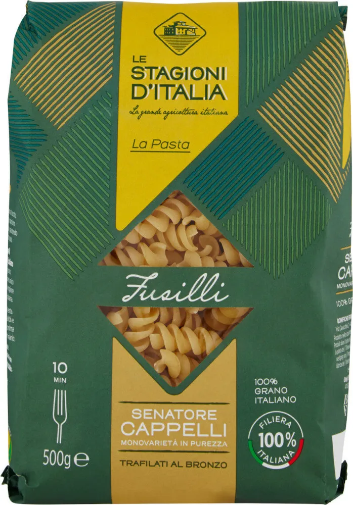 La pasta fusilli n° senatore cappelli