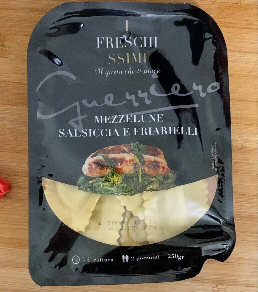 Mezzelune salsiccia e friarielli