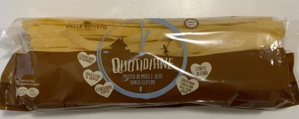 Quotidiane pasta di mais e riso senza glutine