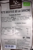 Fette biscottate bio con saraceno