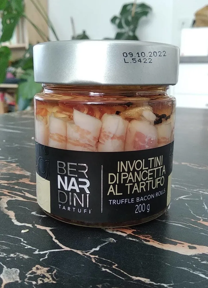 Involtini du pancetta al tartufo