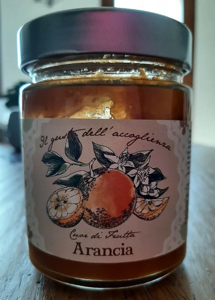 Marmellata cuor di frutta, arancia