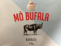 Burrata avec lait de bufflonne