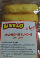 Madeleines Lunghe con Uova