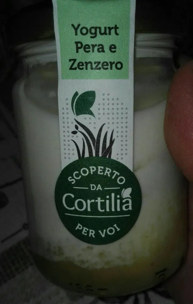 Yogurt pera e zenzero