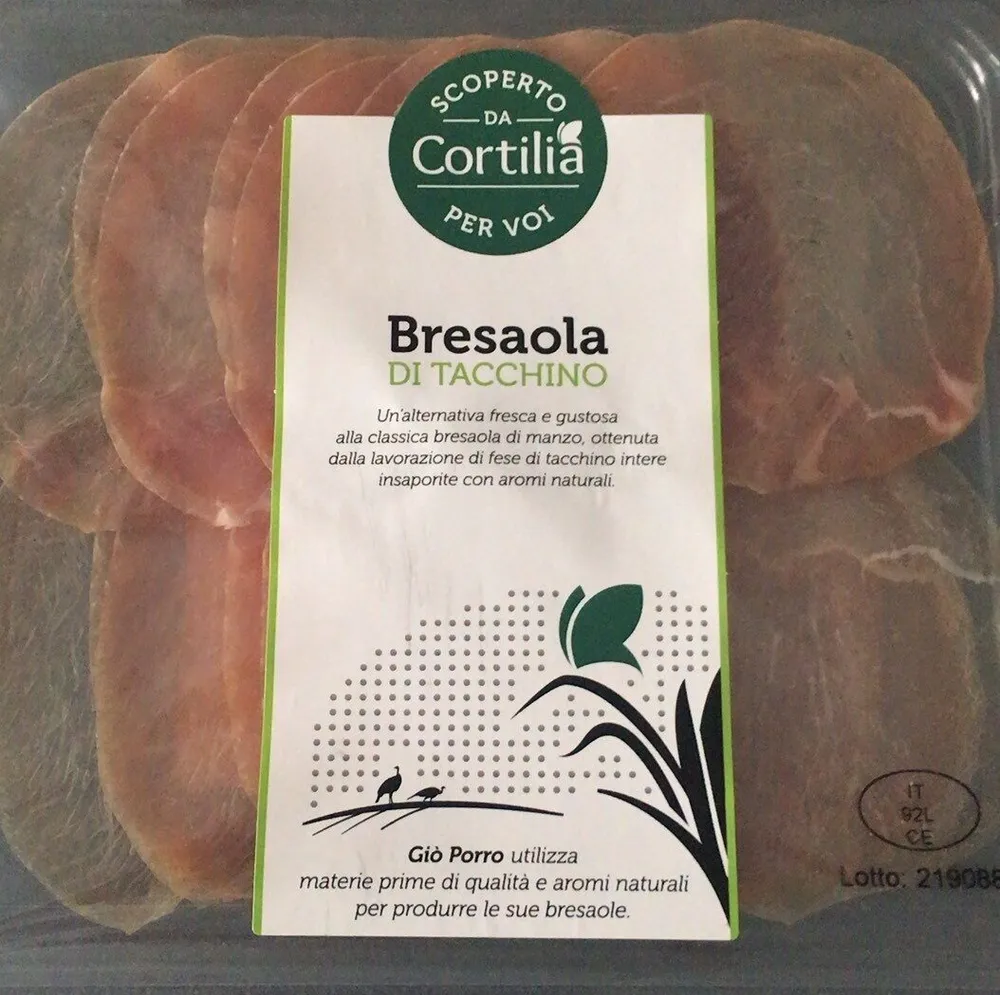 Bresaola di tacchino