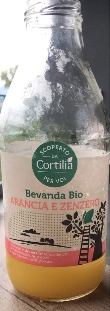 Bevanda Bio arancia e zenzero