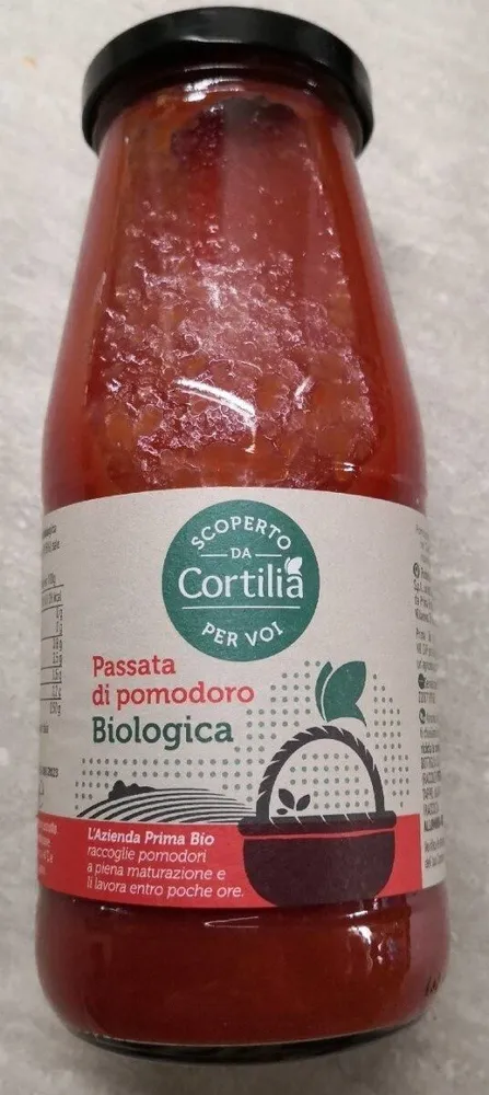 Passata di pomodoro biologica