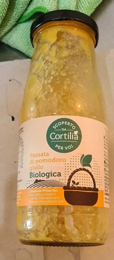 Passata di pomodoro giallo