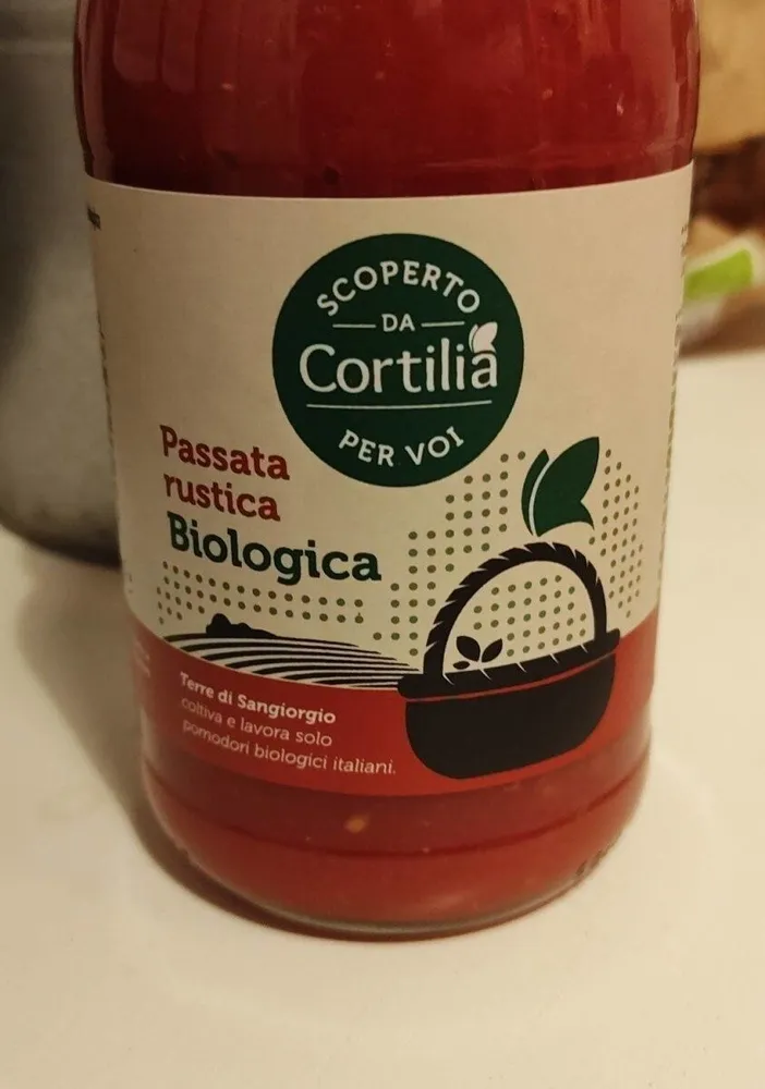 Passata rustica biologica