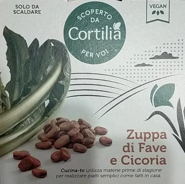 Zuppa di fave e cicoria