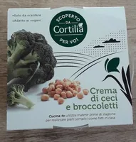 Crema di ceci e broccoletti