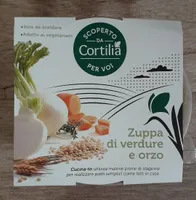 Zuppa di verdure e orzo