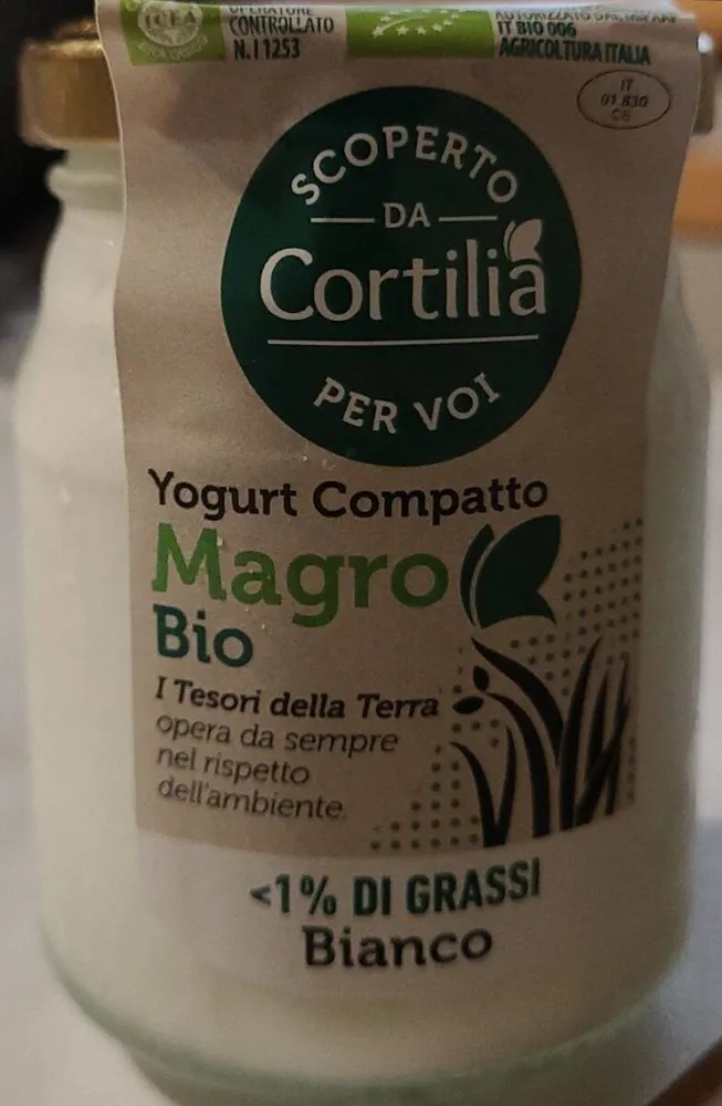 Yogurt compatto magro bio