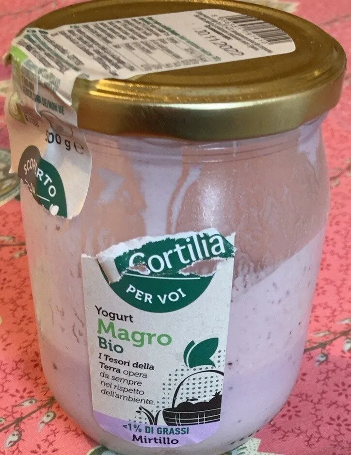 Yogurt ai mirtilli