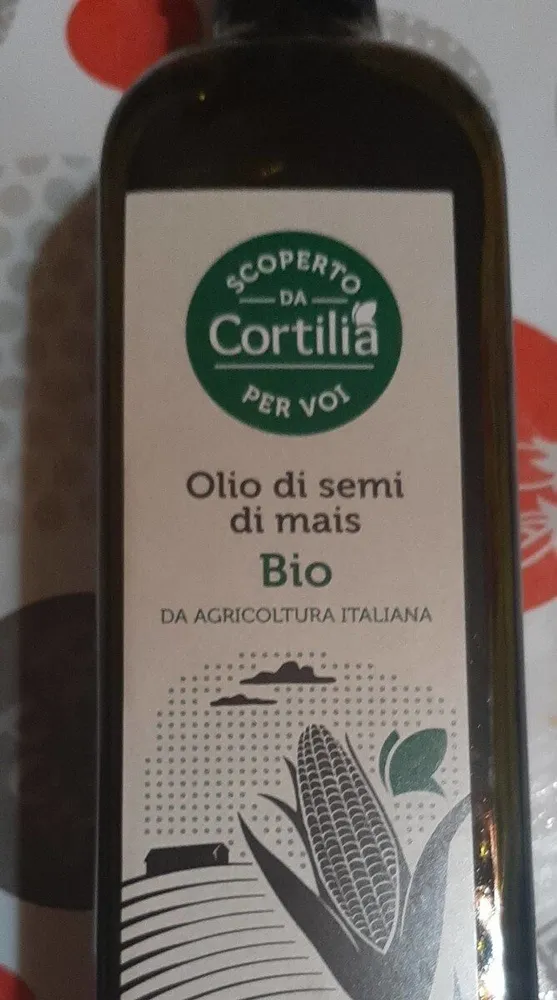 Olio di semi di mais bio