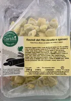 Ravioli del plin ricotta e spinaci