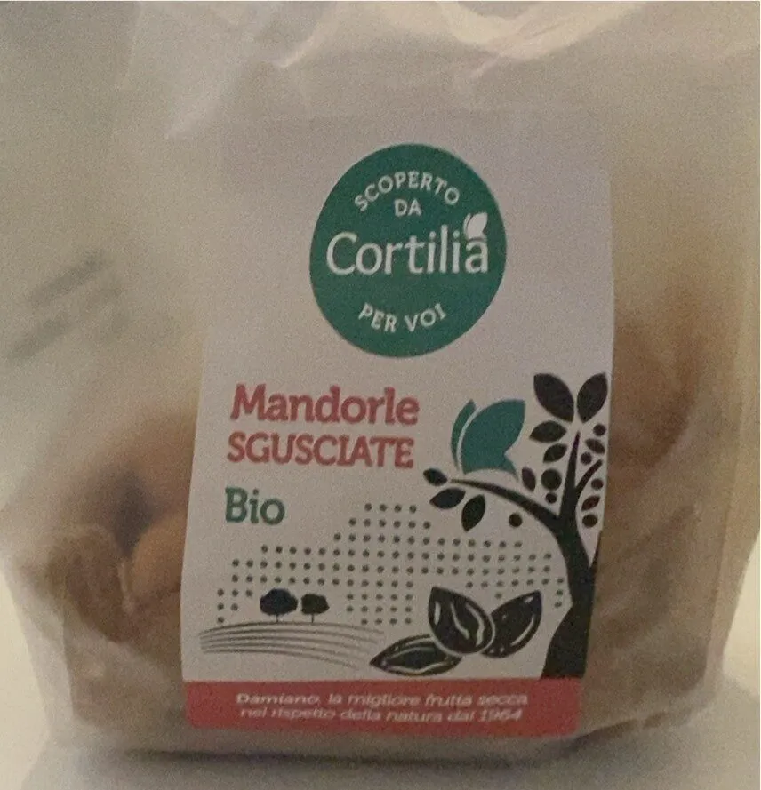Mandorle sgusciate bio