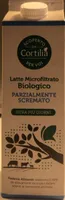 Latte microfiltrato bio parzialmente scremato