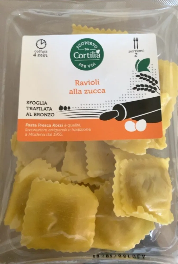 Ravioli alla zucca
