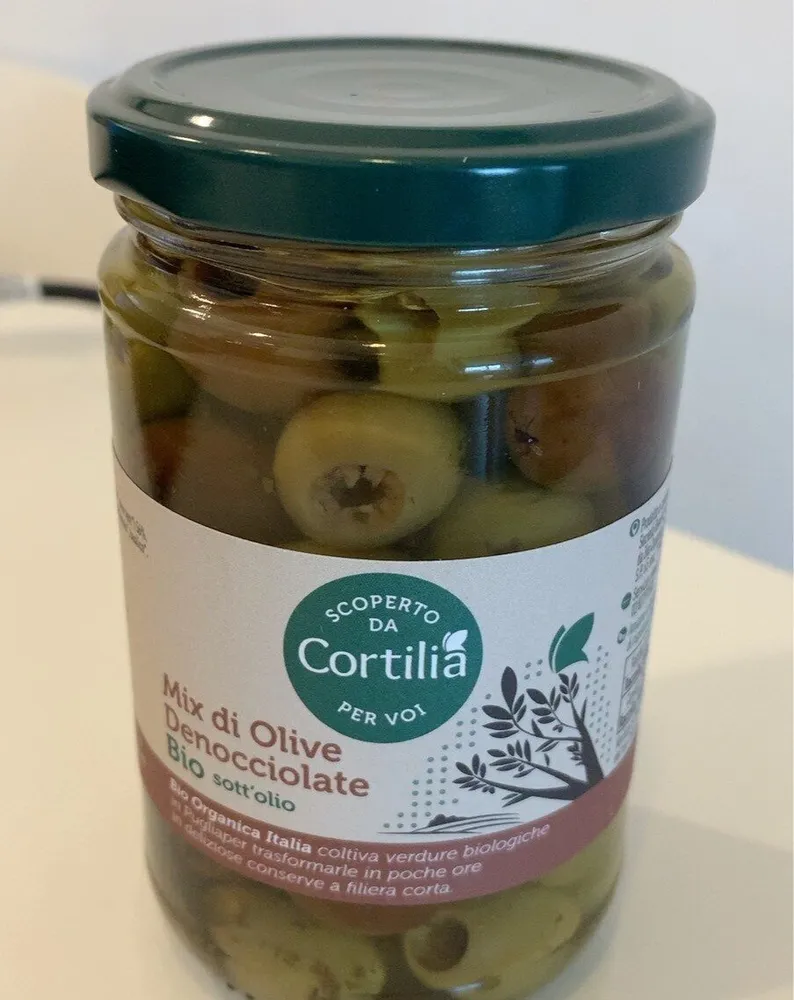 Mix di olive denocciolate