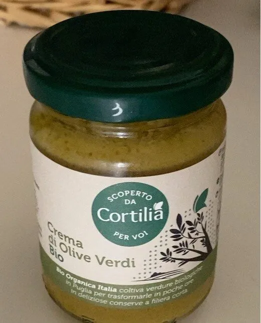 Crema di olive verdi BIO