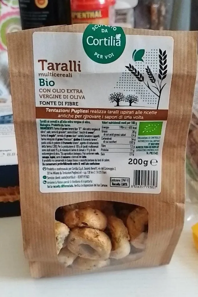 Taralli multicereali