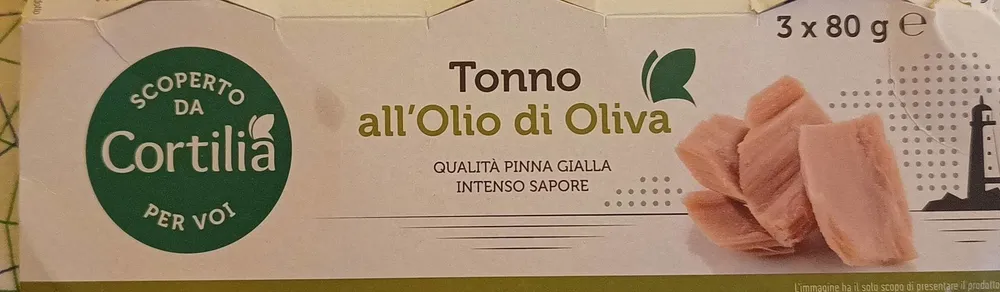 Tonno in olio di oliva