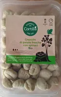 Gnocchi di patate fresche con spinaci