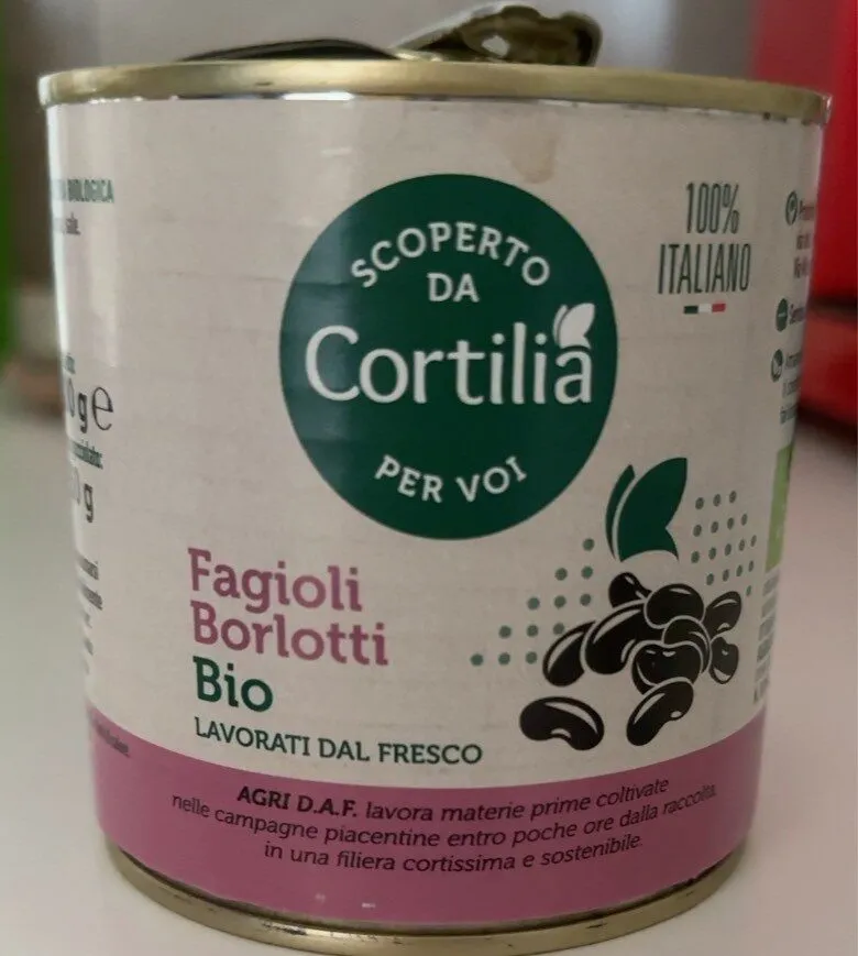 Fagioli borlotti bio