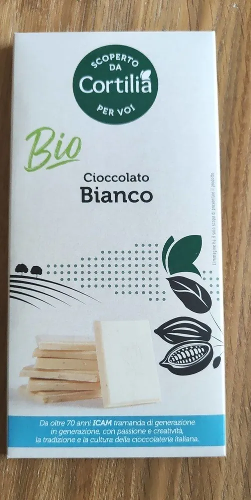 Cioccolato bianco bio