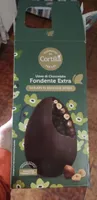 Uovo di cioccolato fondente extra con 40 di nocciole intere