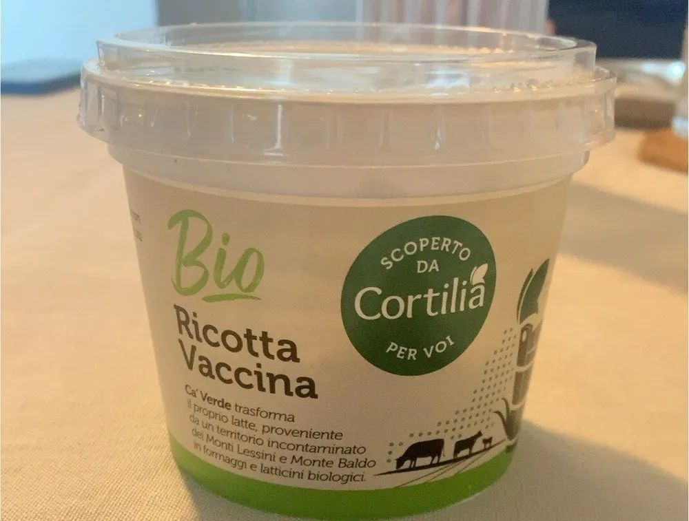Bio ricotta vaccina