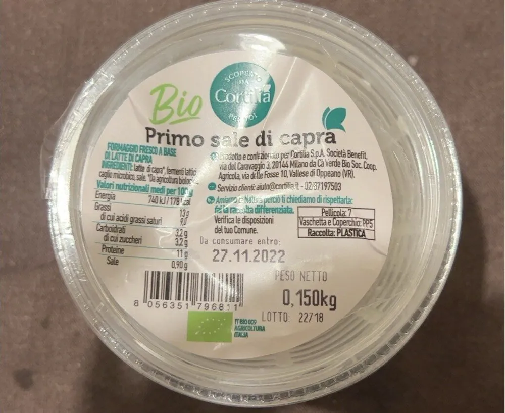 Primo sale di capra